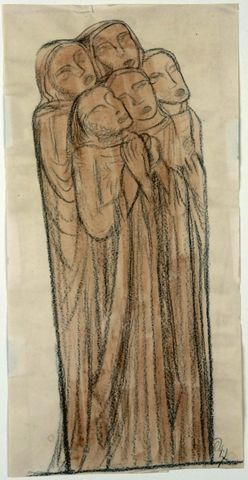 Emporschauende "In Erwartung" Emporschauende "In Erwartung"