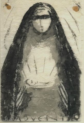 Madonna- Lichtträgerin  "Advent"