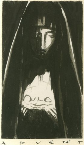 Madonna- Lichtträgerin  "Advent"