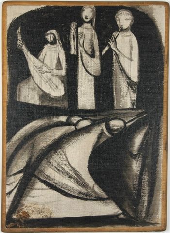 Musizierende auf der Bühne