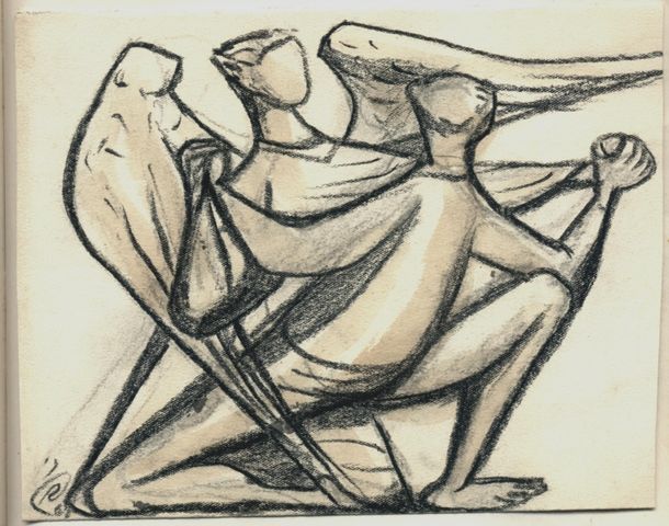 Jakob ringt mit dem Engel Jakob ringt mit dem Engel