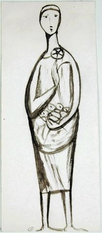 Mädchen mit Blumen Mädchen mit Blumen