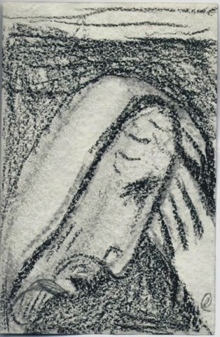 Skizze zum Kreuzweg (03. Station) Skizze zum Kreuzweg (03. Station)