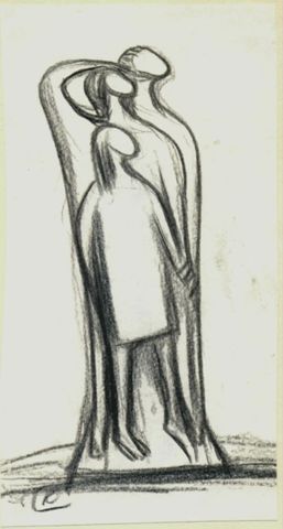 Emporschauende  "Familiengruppe"