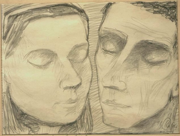 Paar  "Zur Verlobung"