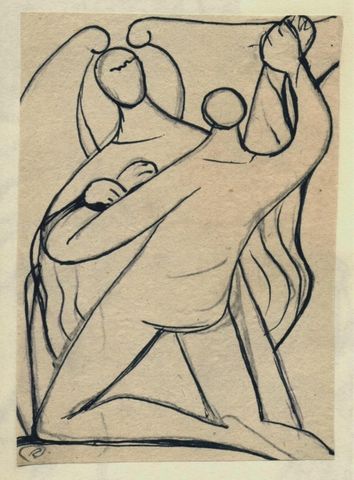 Jakob ringt mit dem Engel Jakob ringt mit dem Engel