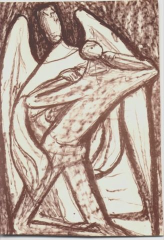 Jakob ringt mit dem Engel Jakob ringt mit dem Engel