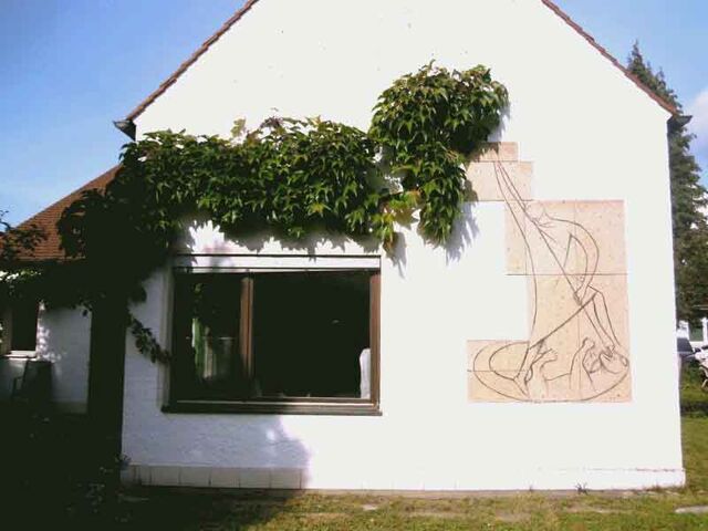 Hauszeichen: St. Michael " Der Kampf mit dem Drachen " Hauszeichen: St. Michael " Der Kampf mit dem Drachen "