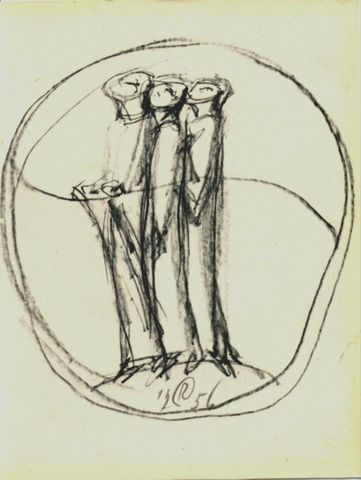 Emporschauende Gestalten 3