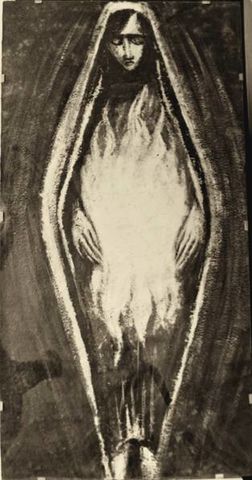 Madonna- Lichtträgerin