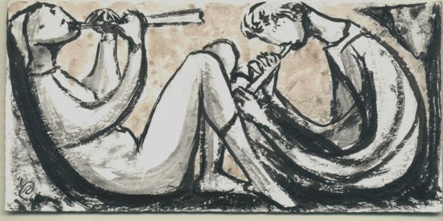 Musik  "Musizierendes Paar"