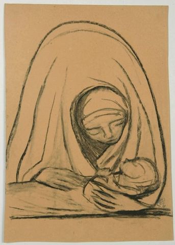 Mutter mit totem Kind