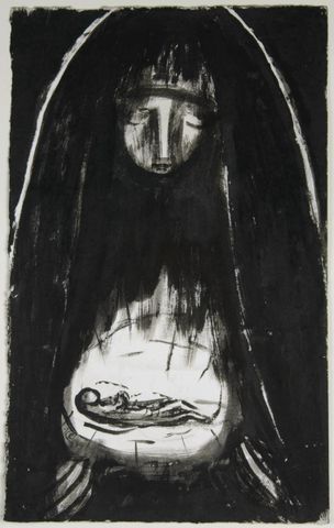 Madonna- Lichtträgerin