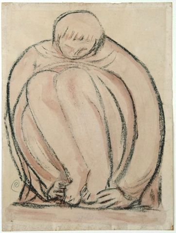 Hockender, Rundform Hockender, Rundform