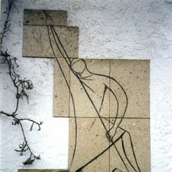 Hauszeichen: St. Michael " Der Kampf mit dem Drachen "